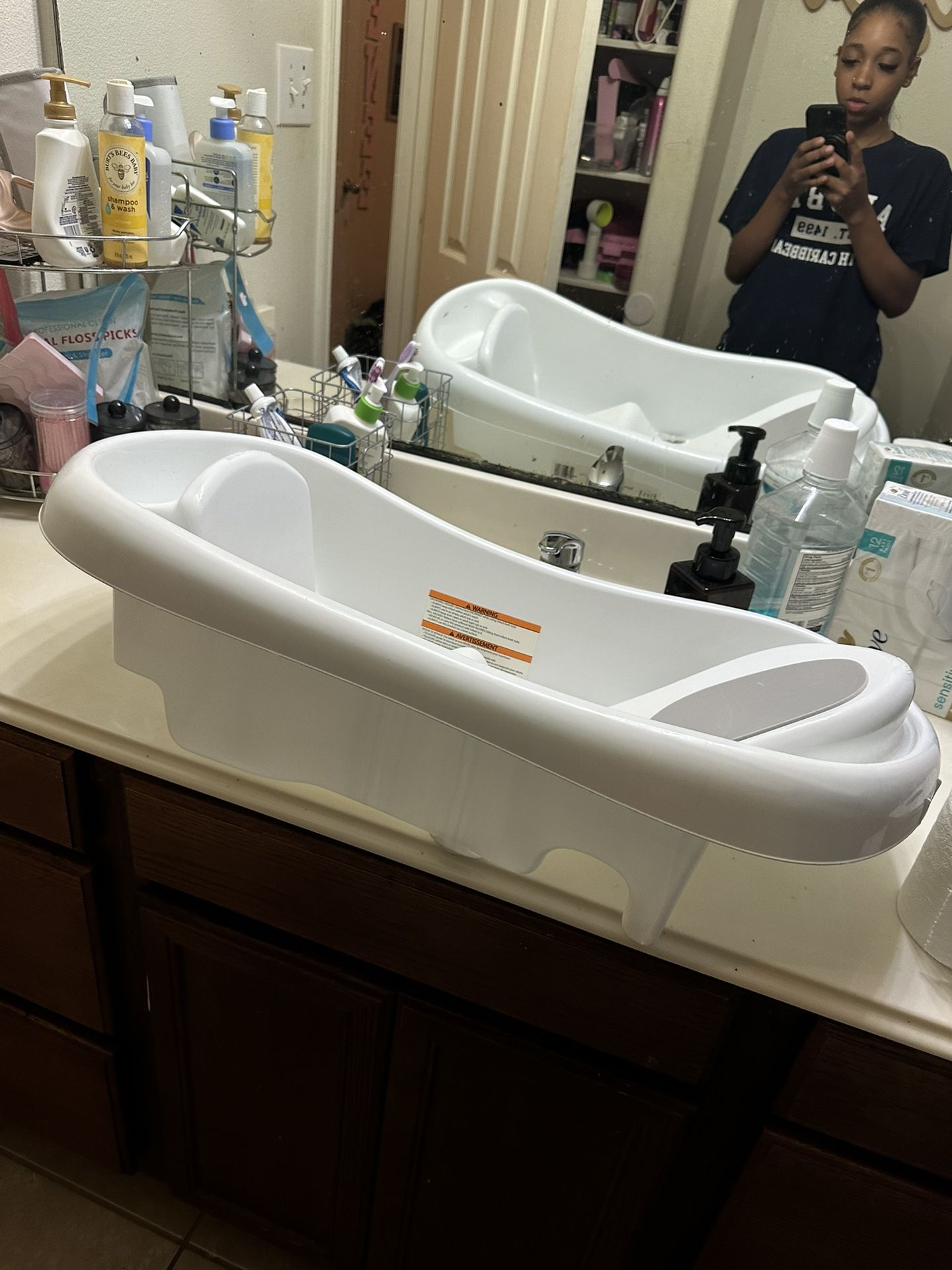 Baby Bathtub Half Baby Half Infant