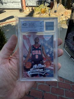 2004 Fleer USA Basketball LeBron James