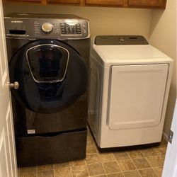 Samsung Washer And Electric Dryer