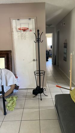 Umbrella And Coat Rack