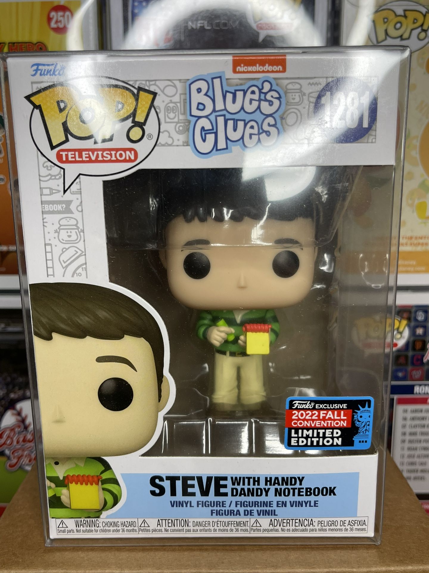 FUNKO STEVE BLUES CLUES EXCLUSIVE 