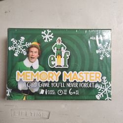 Elf Memory Master Board Game