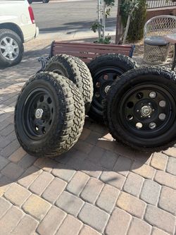 Tires and wheels 17”
