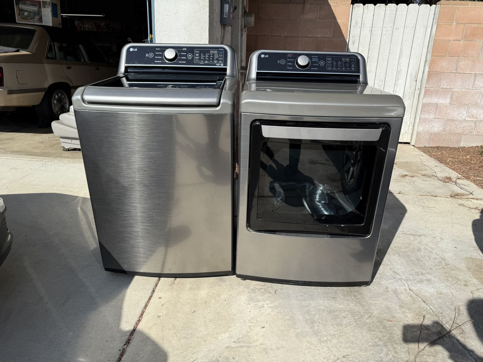 Washer And Electric Dryer