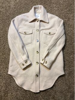 Wilfred Free The Ganna Shirt Jacket in Heather Bonen Size 2XS