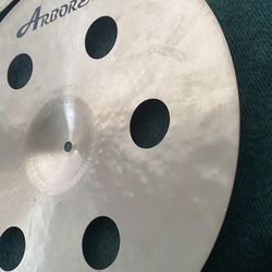 Arborea Gravity Series 18"/45cm Stachers "O-Zone" effect cymbal - Excellent 