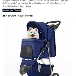 Dog Stroller Black