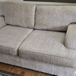 70" X 44" Gray Sofa, Clean.