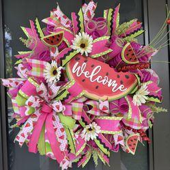 Welcome Watermelon 🍉 Wreath 