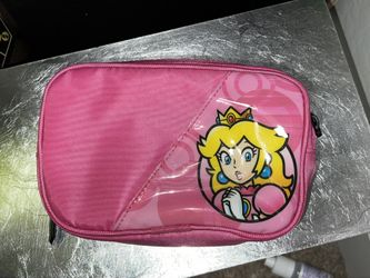 Princess peach nintendo ds pouch