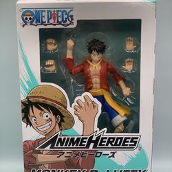 Anime Heroes One Piece MONKEY D. LUFFY Action Figure Bandai