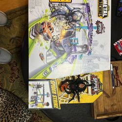 Zuru Metal Machines Spider Strike Play Set
