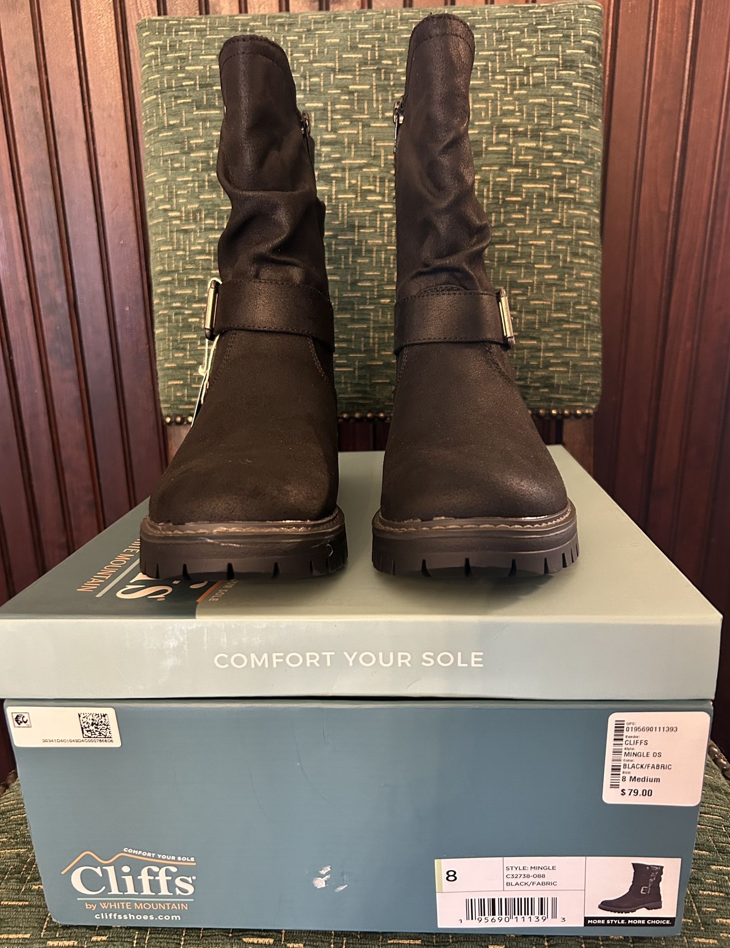 Black Boots, Women’s Size 8