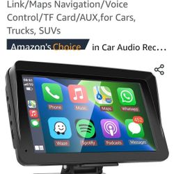 Portable Car Stereo Wireless,7 Inch

