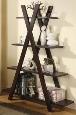 Cappuccino bookcase