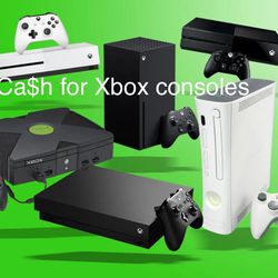 Xbox One S 500gb - Ca$h For Xbox Consoles, Working, Damaged Broken