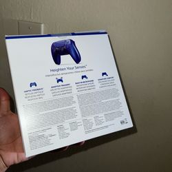 Chroma Indigo Authentic Ps5 controller new sealed
