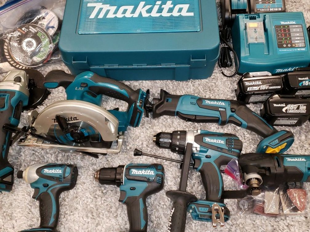 New Makita 18v Tools