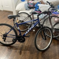 Blue Huffy Bike