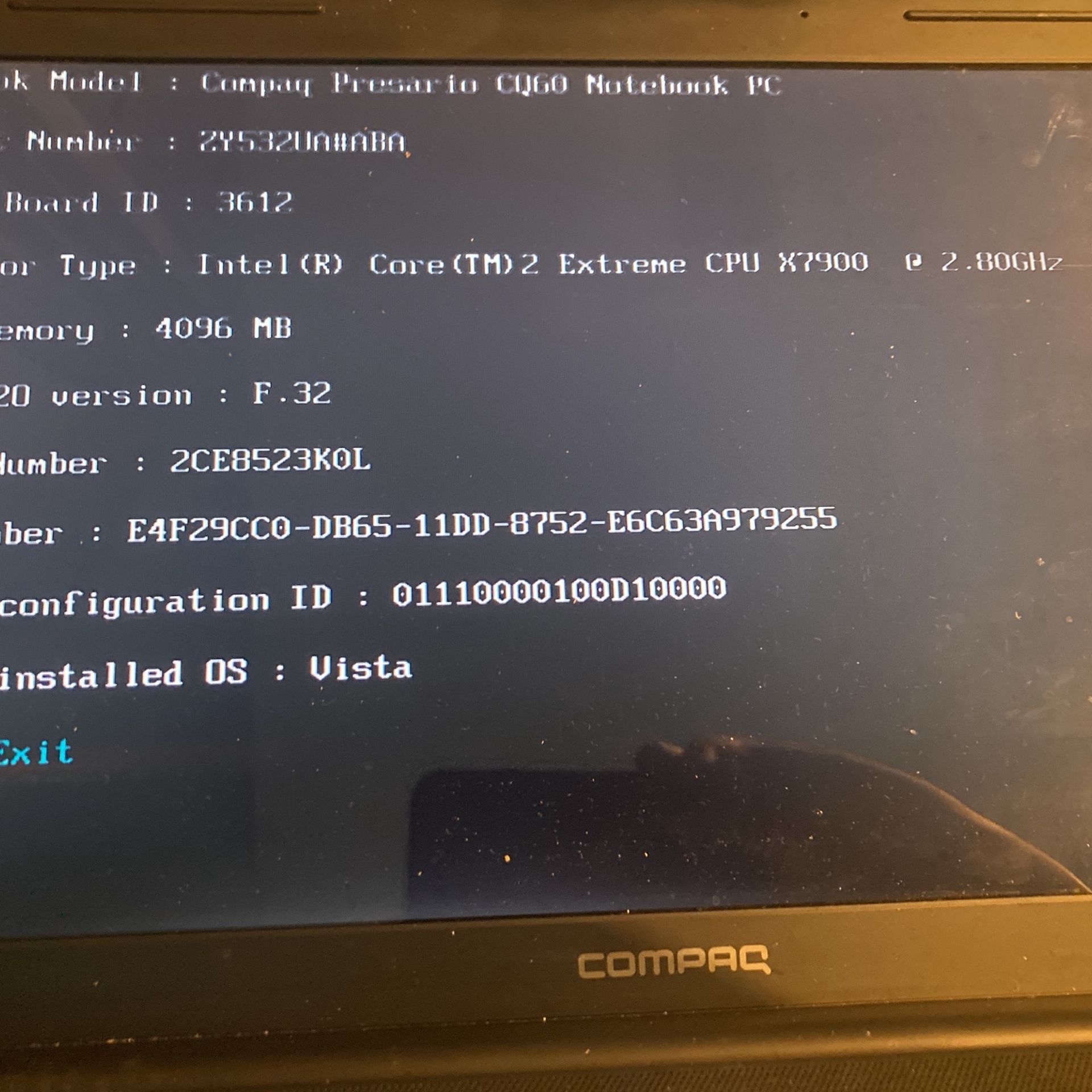 Compaq Presario CQ-60 216 DX Laptop