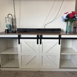 Rustic Farmhouse Tv Stand 