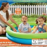 Kidoozie B-Active Jumbo Splash n' Play Ball Pit, 50" Pool, 100 Balls ⭐NEW IN BOX⭐ CYISell