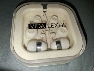 Vida Lexus White In-Ear Earbuds