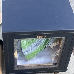 Subwoofer 10 Inch box