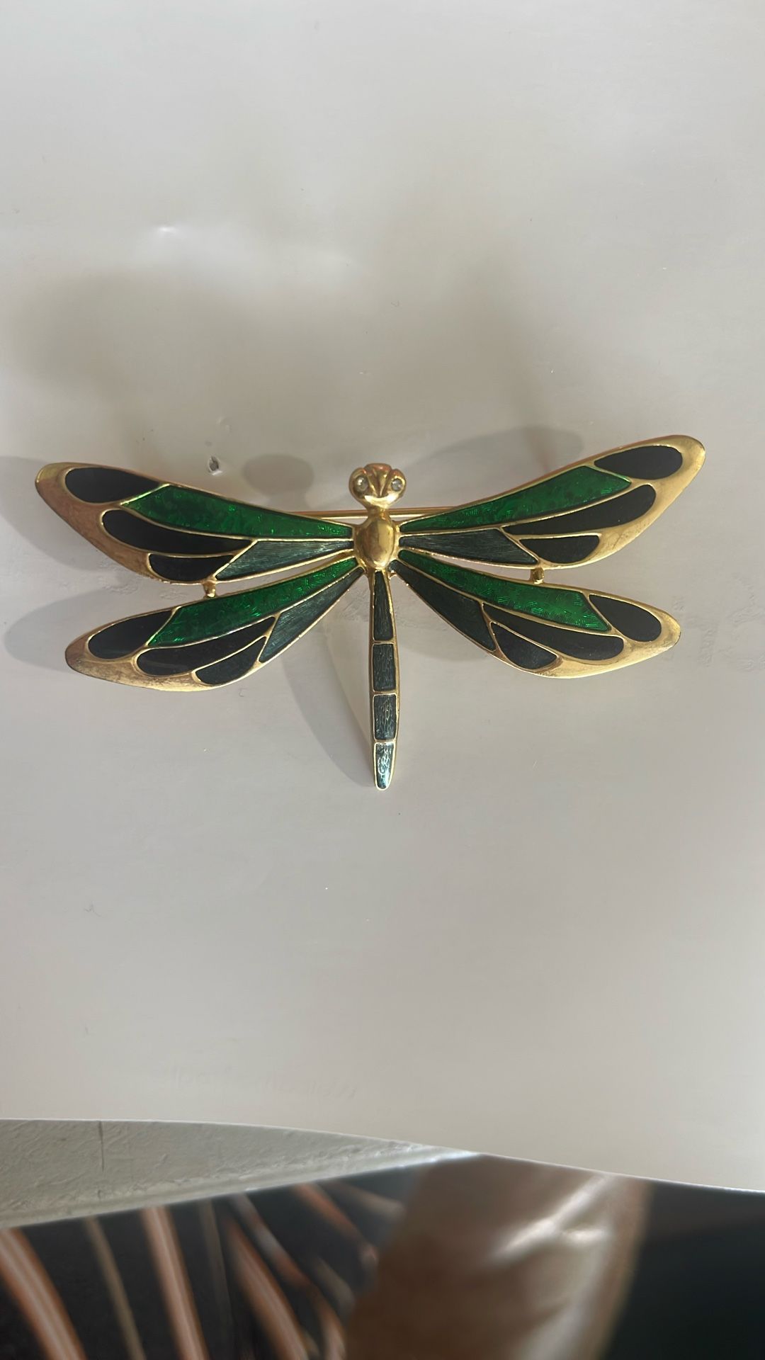 Vintage Large Dragonfly Brooche