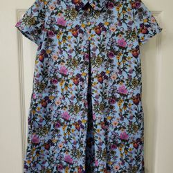 New Brooks Brothers Flower Print Dress Sz. 8 Yr Olds