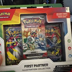 Pokemon First Partner Illustration Collection Series One
