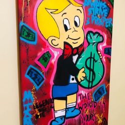 Richie Rich Custom Artwork 40x60
