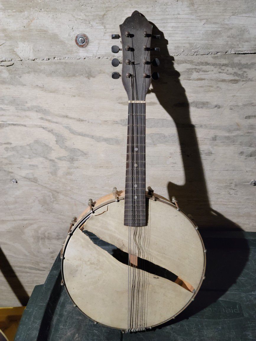 Antique 10" 8-String Banjo