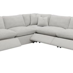 Sectional,  New factory direct High Quality.  Power Reclining Modular seating, Can deliver