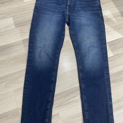 American Eagle Airflex + Next Level Skinny Jeans Mens Dark Wash Size 33x30