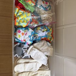 Tidy Tots Cloth Diapers Set- Assorted Large Collection