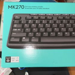 Logitech MK270 Wireless Keyboard And Mouse 