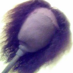 WIG 100%REAL HUMAN LACE FRONT WIG 