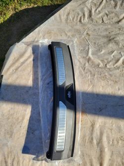 (contact info removed)4 Black Rear End Trim Finish Panel - GM ((contact info removed)4)