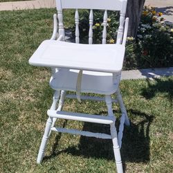 Vintage Painted High Chair