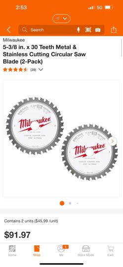 Milwaukee Saw Blade
