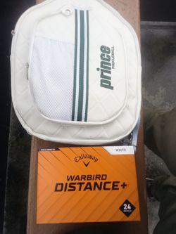 Callaway Warbird Distance+ 24ct& Prince Back Pack