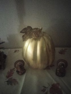 Pumpkin decor