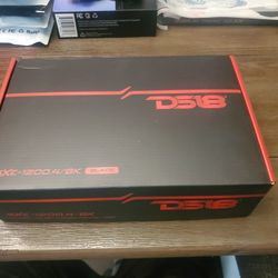 DS18 SXE-1200.4 4 CHANNEL AMP AND 4 DS18 PROGM6.4B 