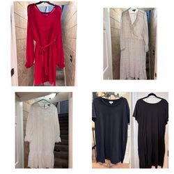 Women’s XXL Clothing Bundle 5 dresses. Everything in great condition $40/all.