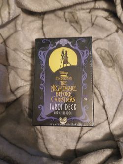 The nightmare before Christmas tarot deck and guidebook