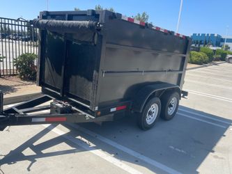 Dump trailer remolque