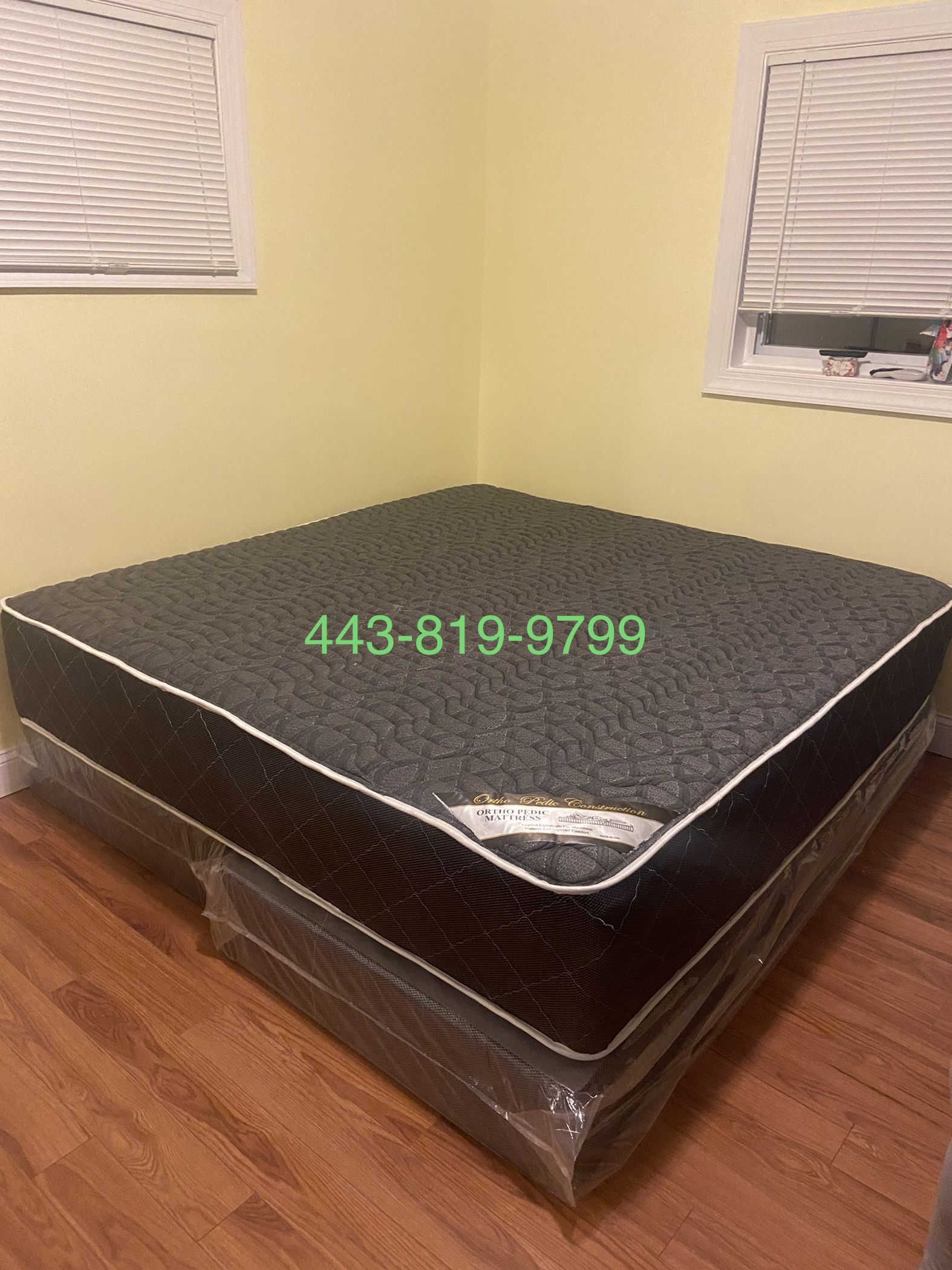 Queen Mattress Double Sides Come With Free Box Spring Free Delivery To Reasonable Distance