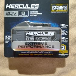 Hercules 20v 8amp Hr Battery 