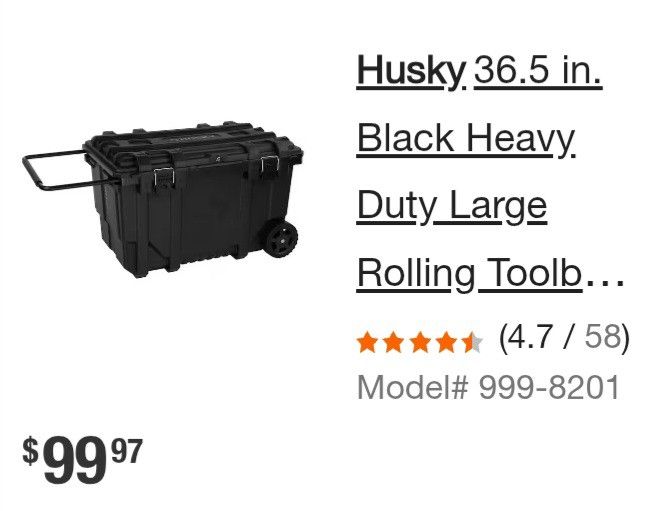 Heavy Duty Rolling Box For Sale